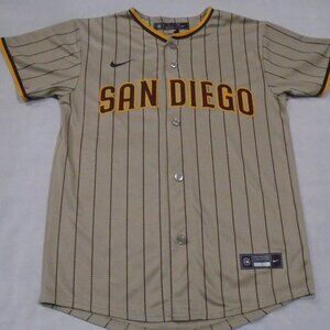 Nike Authentic Alternate San Diego Padres Team Jersey Size Medium 10/12 Kids